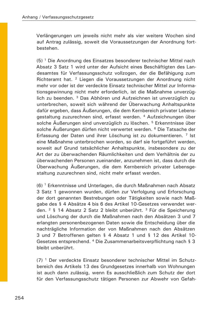 Seite 256 des Verfassungsschutzbericht 2009 Hamburg