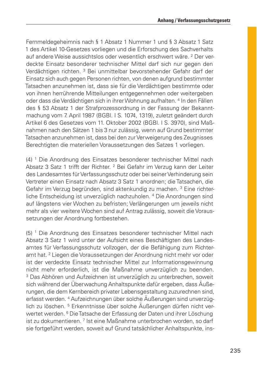 Seite 236 des Verfassungsschutzbericht 2010 Hamburg