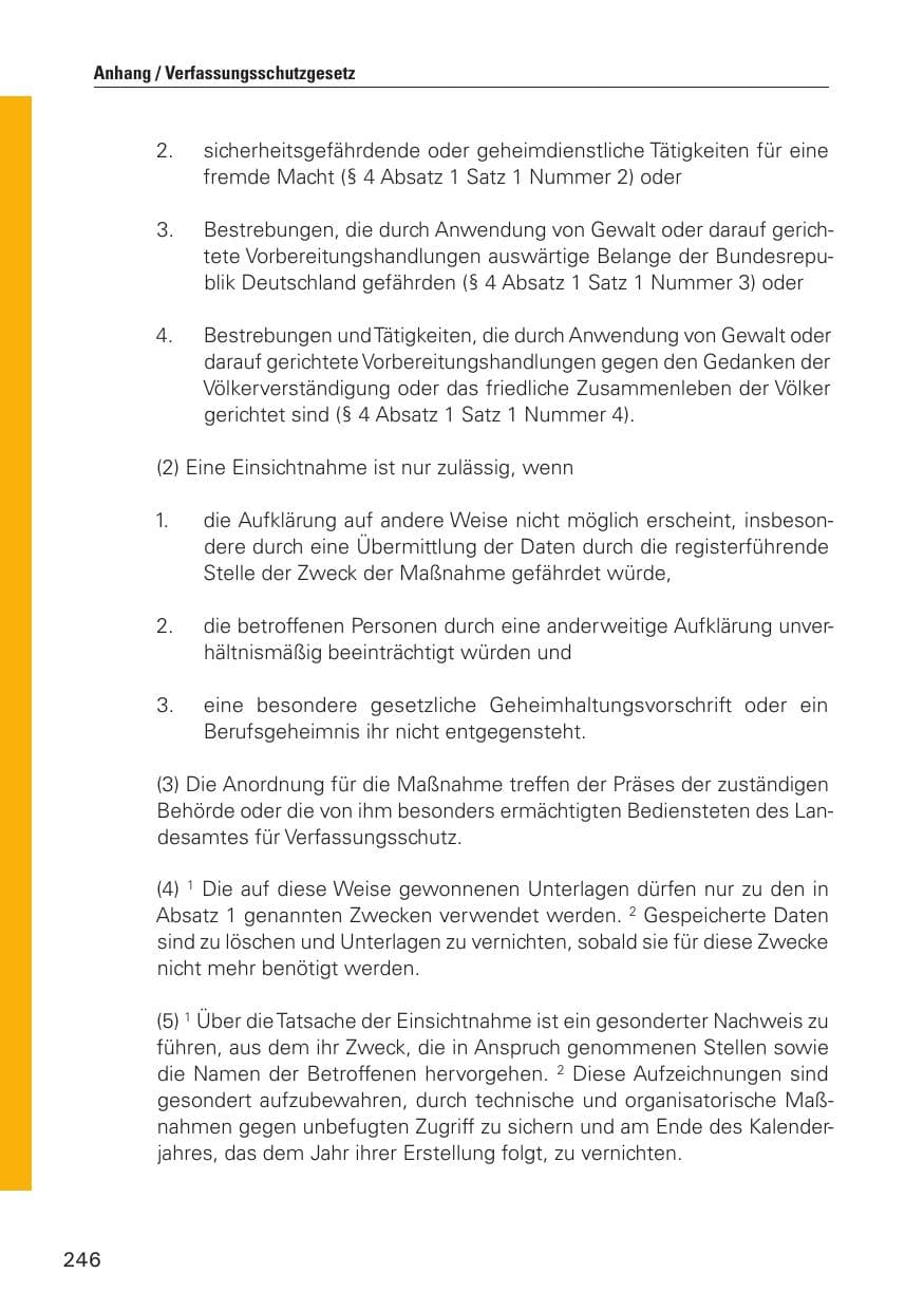 Seite 247 des Verfassungsschutzbericht 2010 Hamburg
