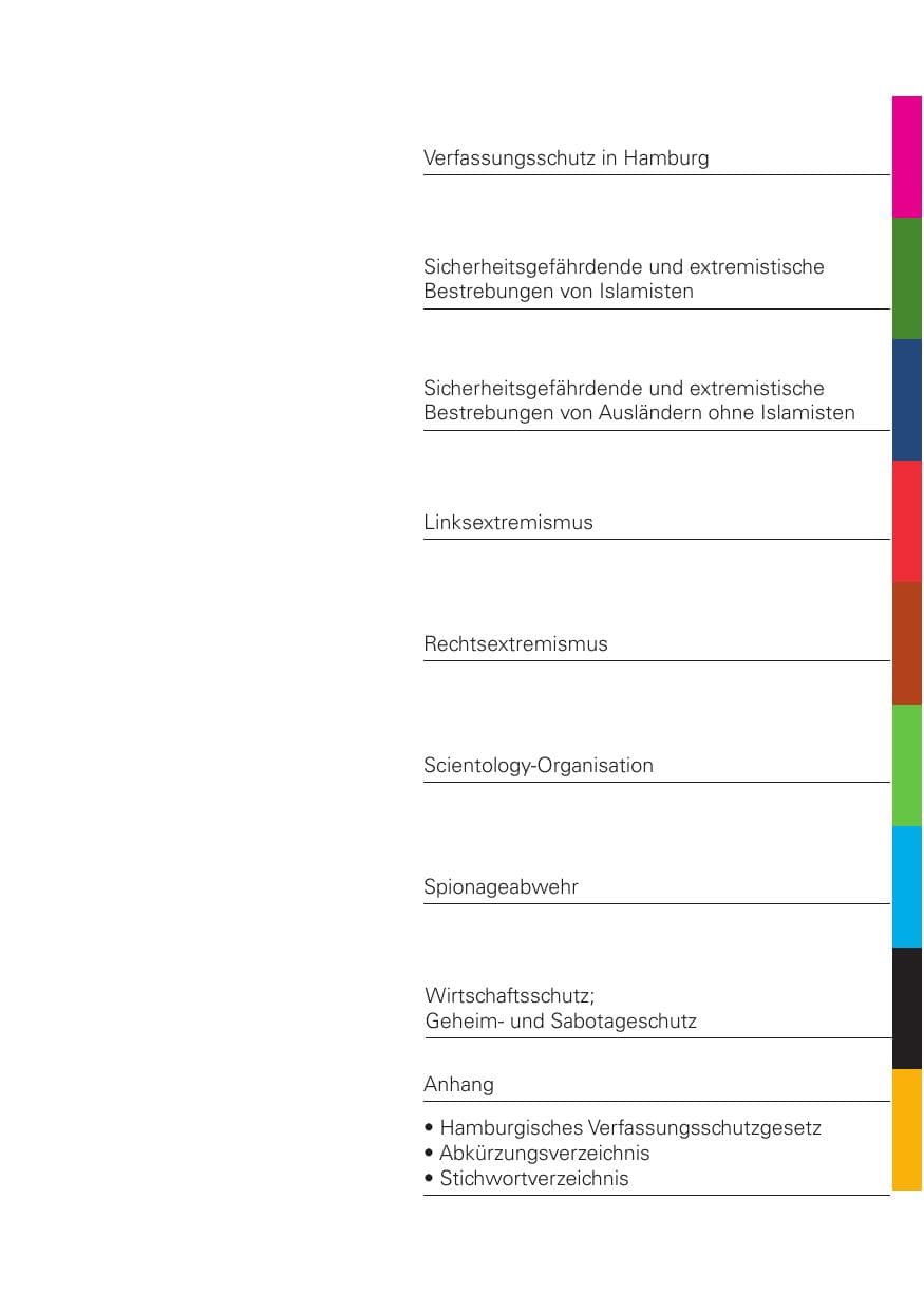 Seite 6 des Verfassungsschutzbericht 2010 Hamburg