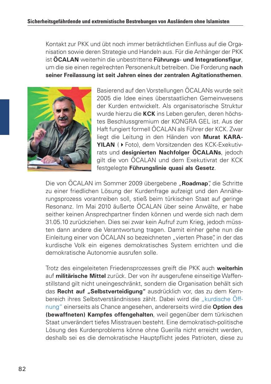 Seite 83 des Verfassungsschutzbericht 2010 Hamburg