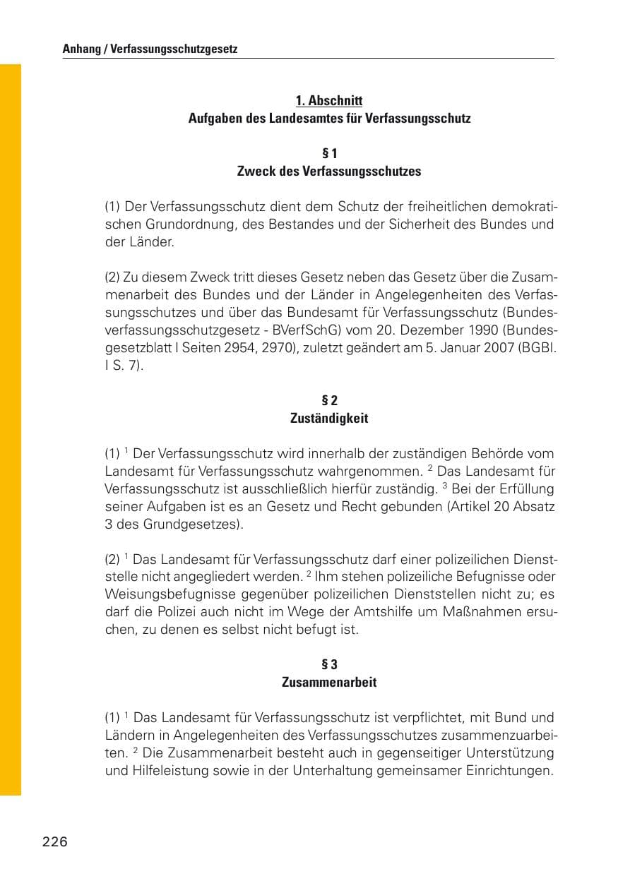 Seite 227 des Verfassungsschutzbericht 2011 Hamburg