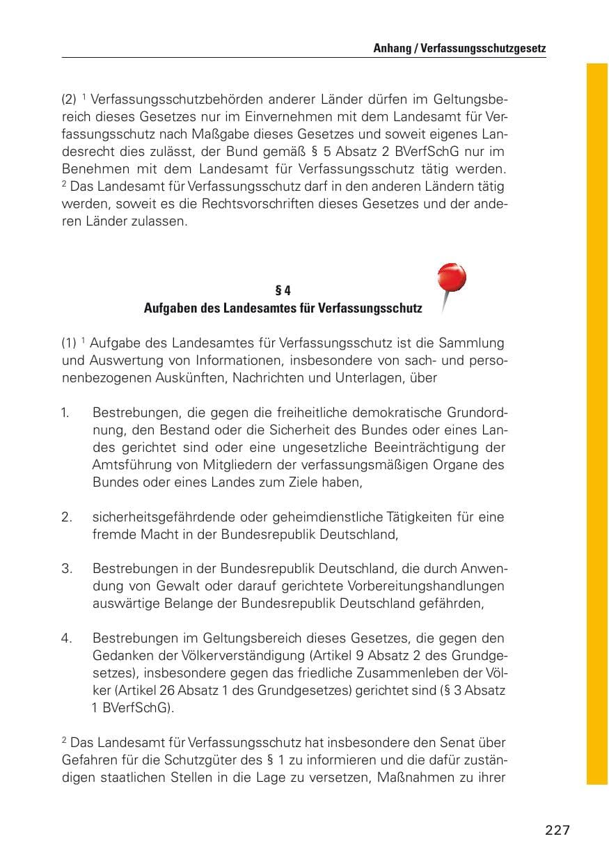 Seite 228 des Verfassungsschutzbericht 2011 Hamburg