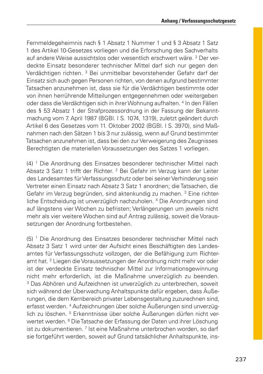 Seite 238 des Verfassungsschutzbericht 2011 Hamburg
