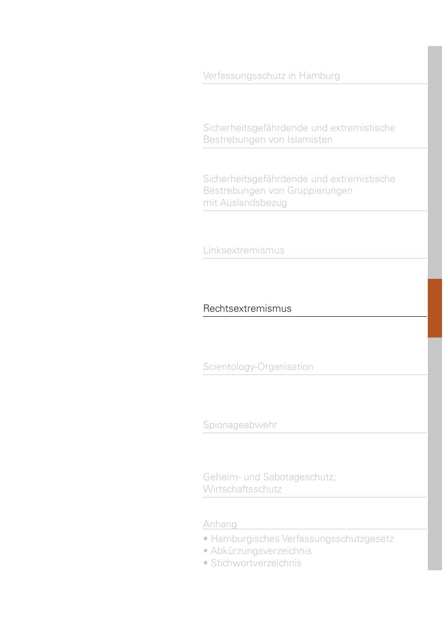 Seite 136 des Verfassungsschutzbericht 2012 Hamburg