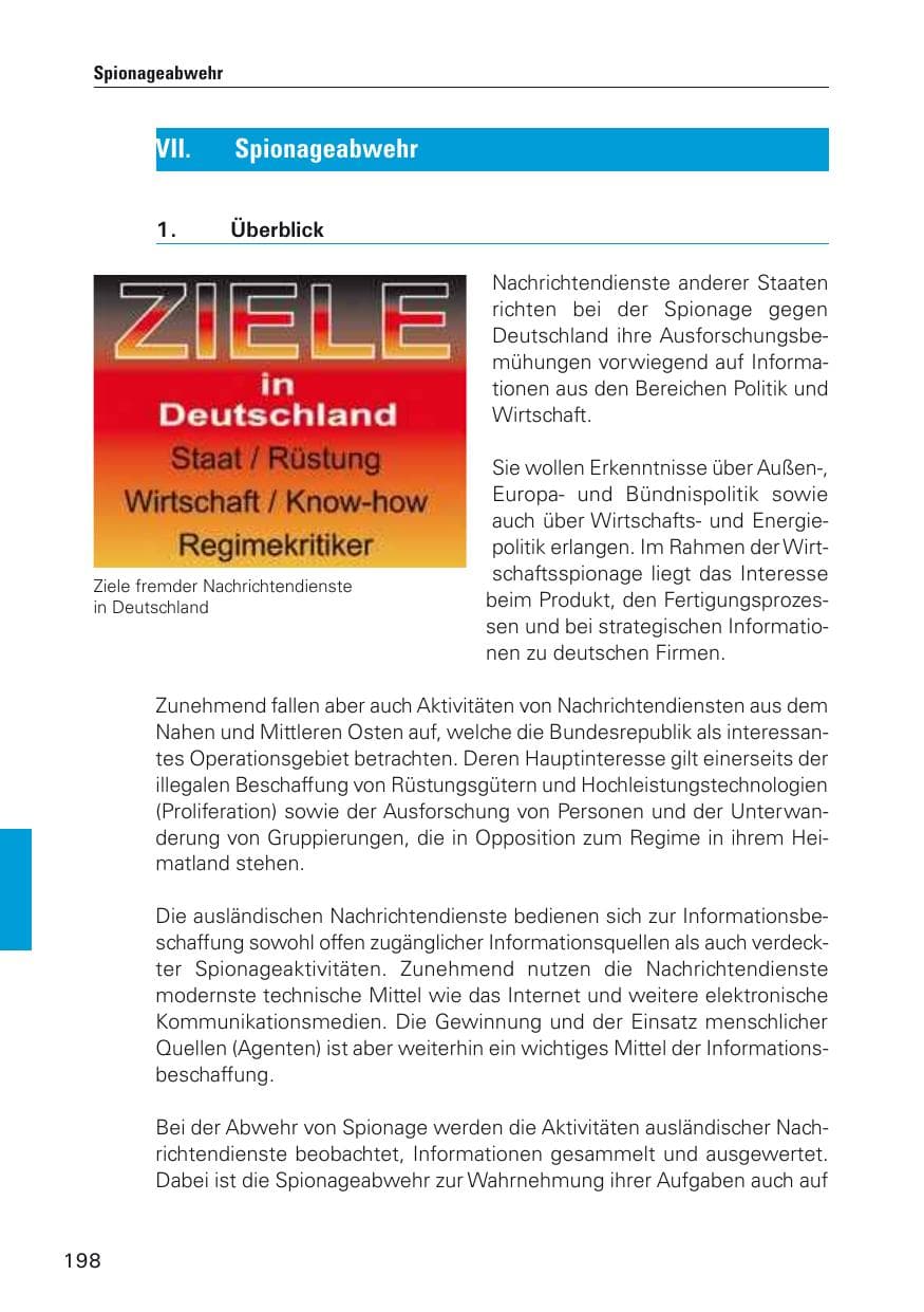 Seite 199 des Verfassungsschutzbericht 2012 Hamburg