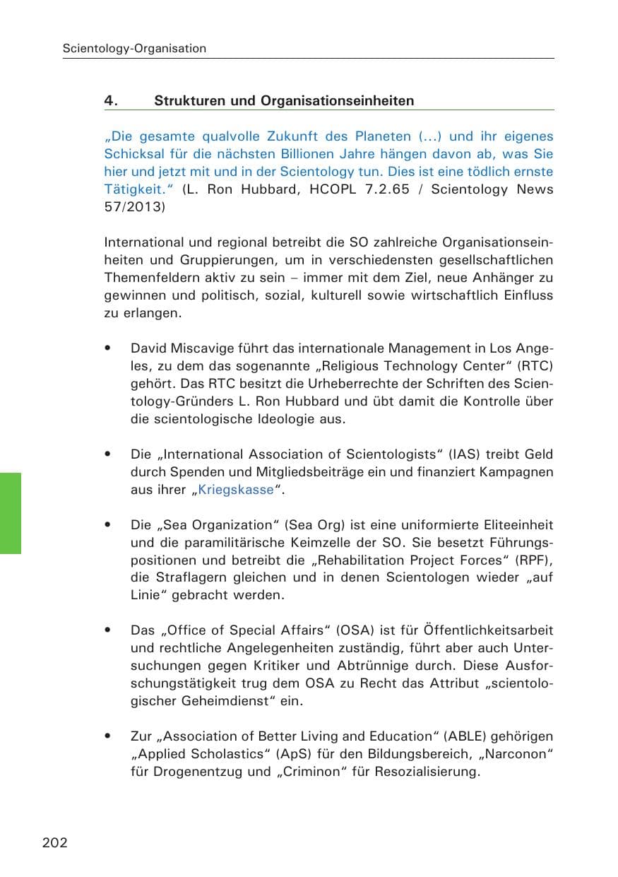 Seite 203 des Verfassungsschutzbericht 2013 Hamburg