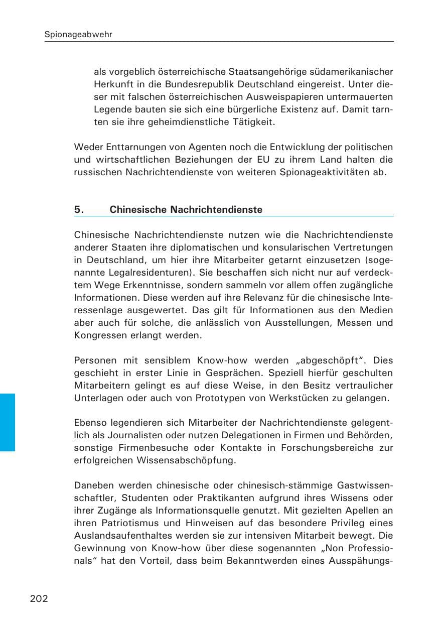 Seite 202 des Verfassungsschutzbericht 2014 Hamburg