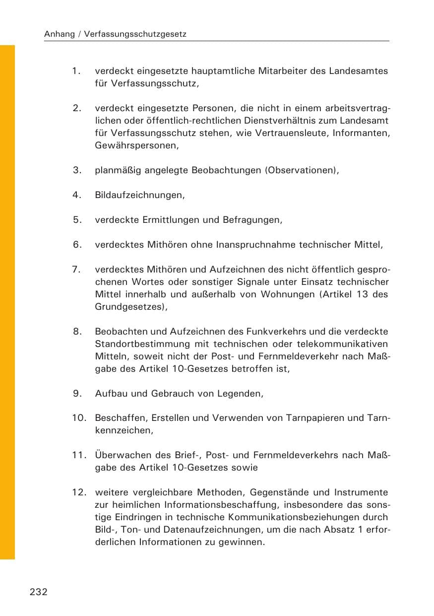Seite 232 des Verfassungsschutzbericht 2014 Hamburg