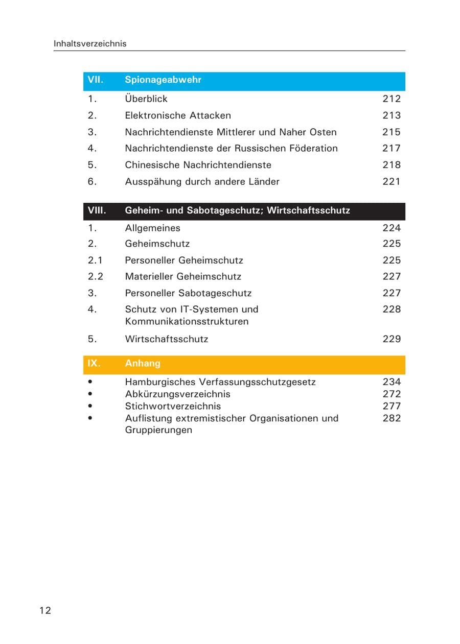 Seite 13 des Verfassungsschutzbericht 2015 Hamburg