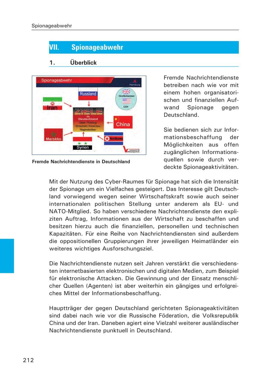 Seite 213 des Verfassungsschutzbericht 2015 Hamburg