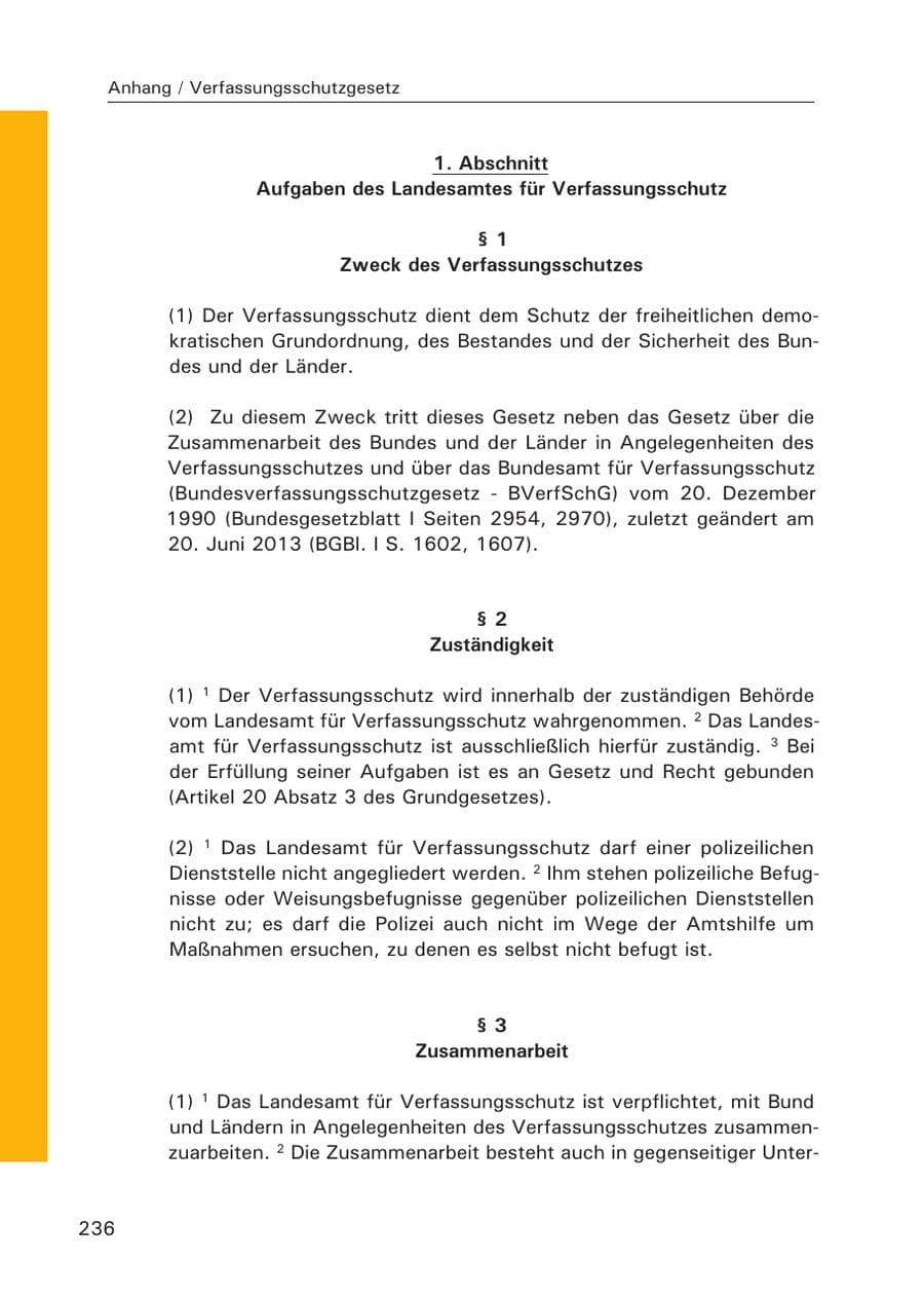 Seite 237 des Verfassungsschutzbericht 2015 Hamburg
