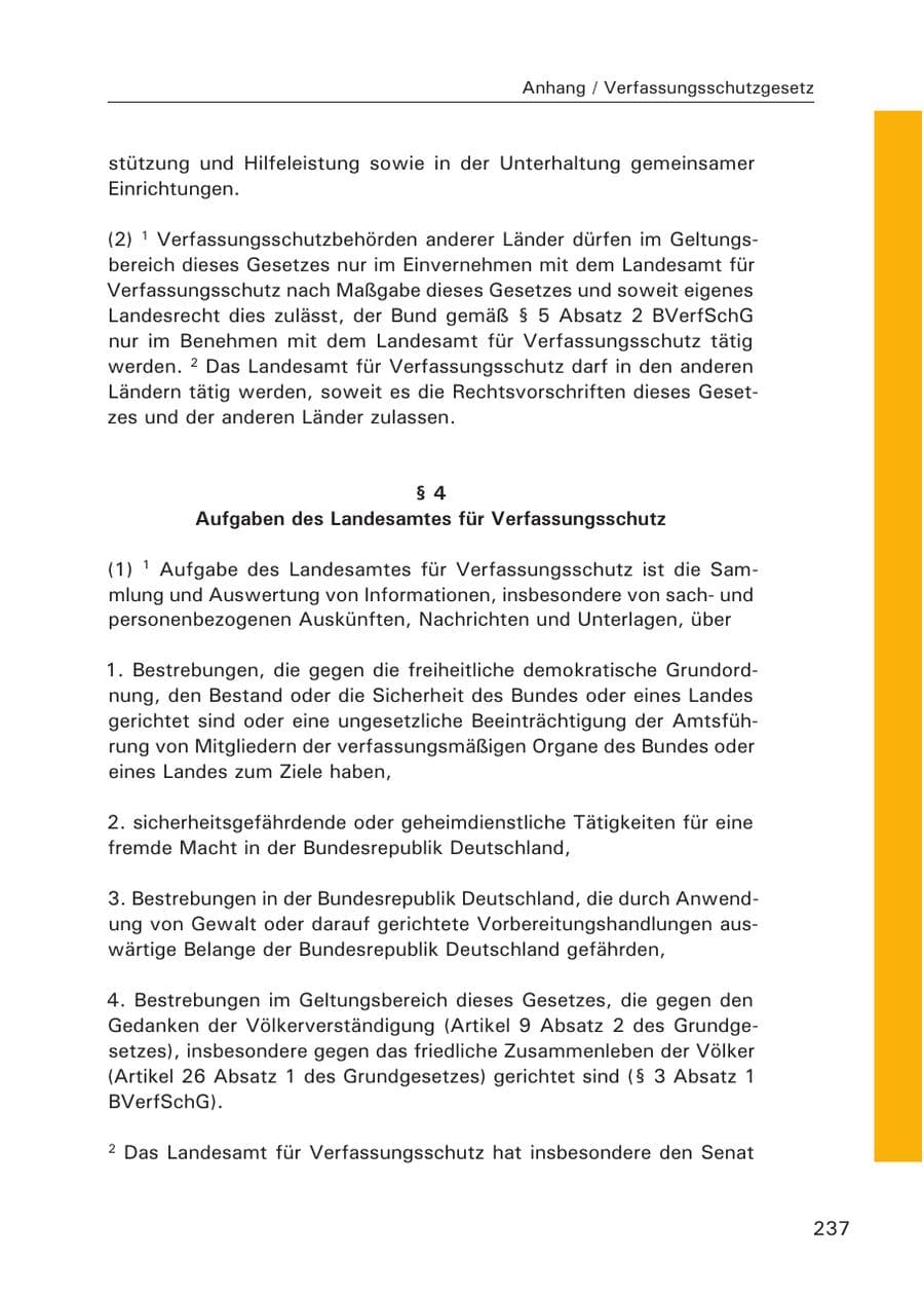 Seite 238 des Verfassungsschutzbericht 2015 Hamburg