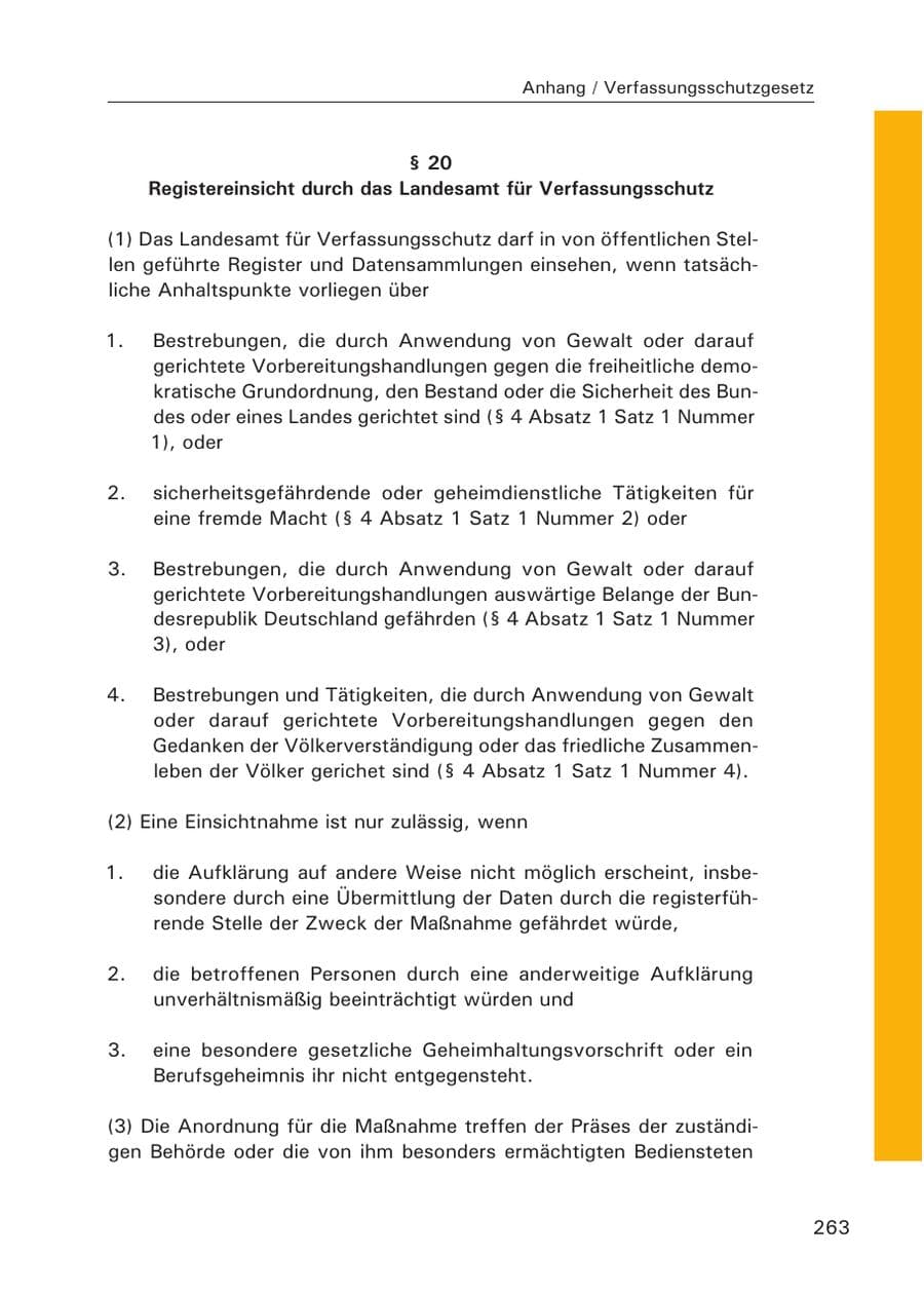 Seite 264 des Verfassungsschutzbericht 2015 Hamburg