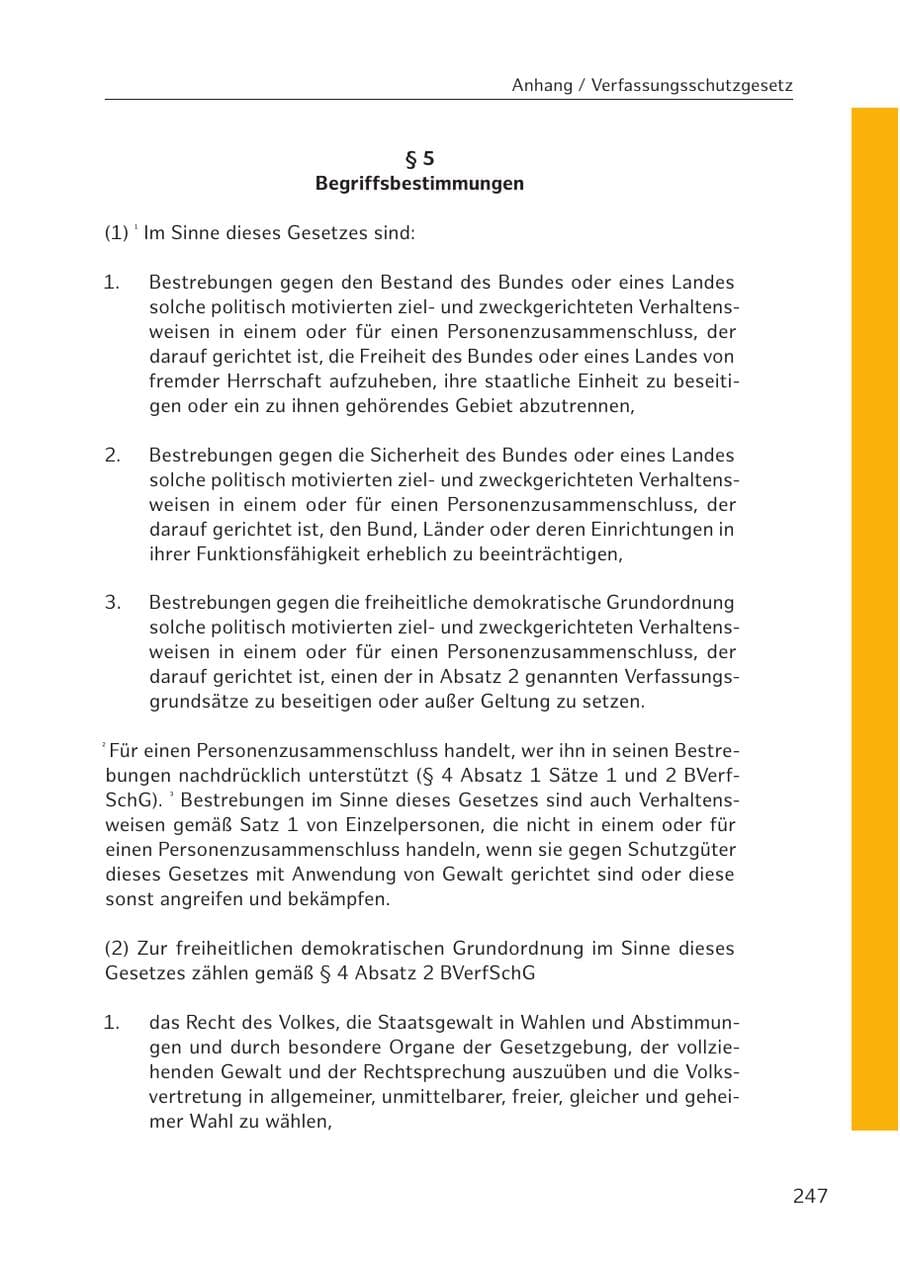 Seite 245 des Verfassungsschutzbericht 2016 Hamburg