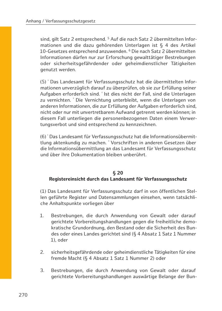 Seite 268 des Verfassungsschutzbericht 2016 Hamburg