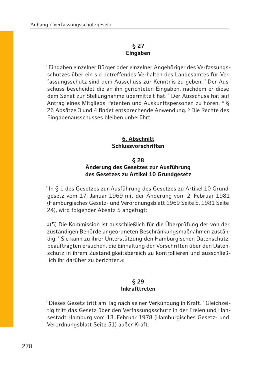 Seite 276 des Verfassungsschutzbericht 2016 Hamburg