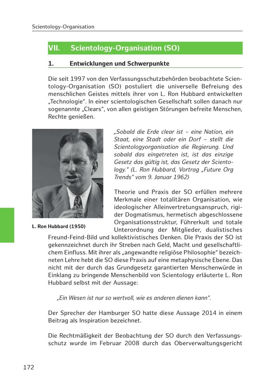 Seite 170 des Verfassungsschutzbericht 2017 Hamburg