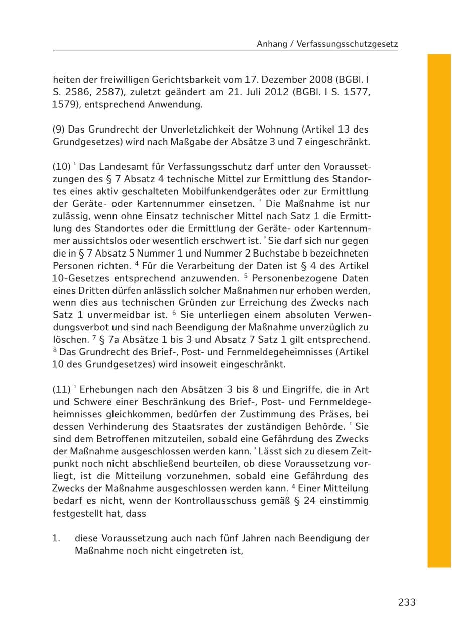 Seite 229 des Verfassungsschutzbericht 2017 Hamburg
