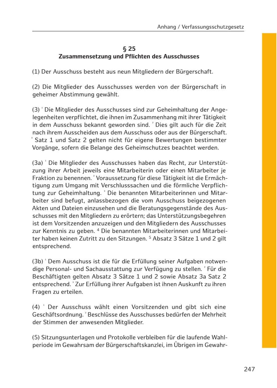 Seite 243 des Verfassungsschutzbericht 2017 Hamburg