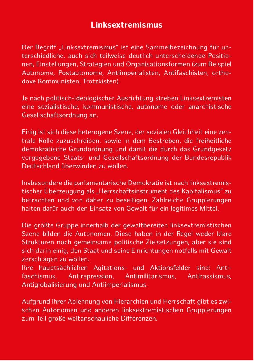 Seite 101 des Verfassungsschutzbericht 2019 Hamburg