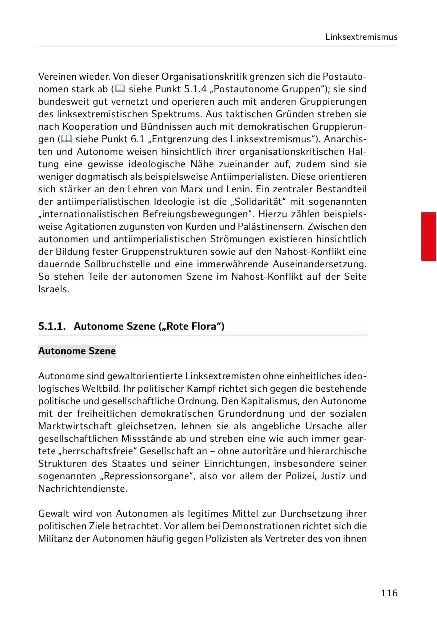 Seite 117 des Verfassungsschutzbericht 2019 Hamburg