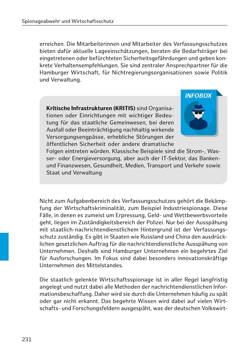 Seite 232 des Verfassungsschutzbericht 2019 Hamburg
