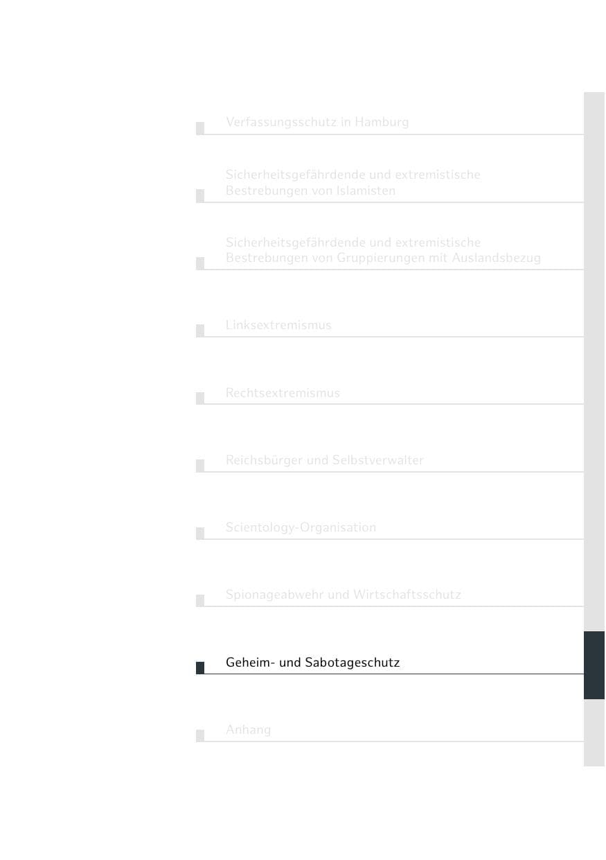 Seite 237 des Verfassungsschutzbericht 2019 Hamburg