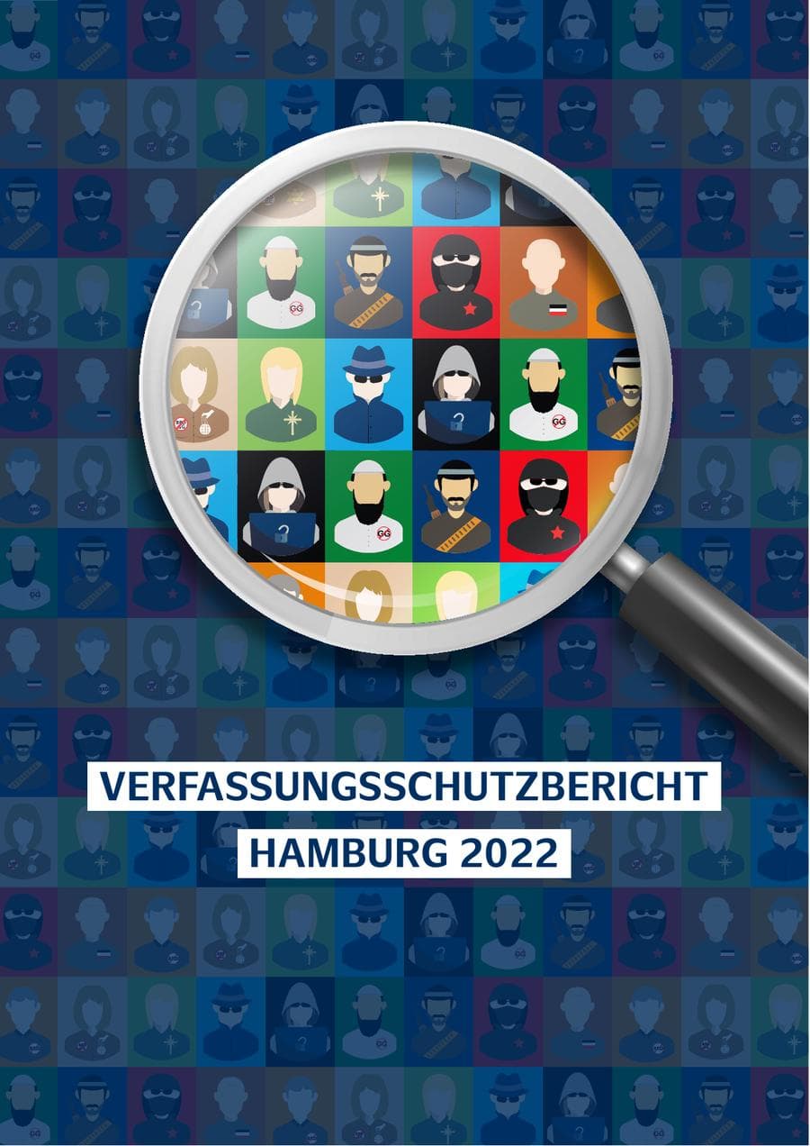 Seite 3 des Verfassungsschutzbericht 2022 Hamburg
