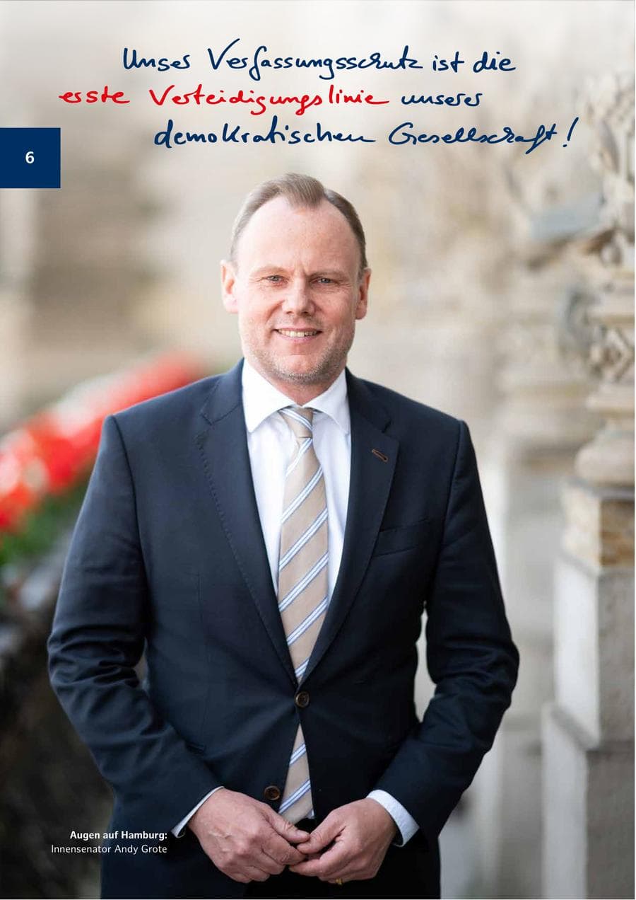Seite 6 des Verfassungsschutzbericht 2022 Hamburg
