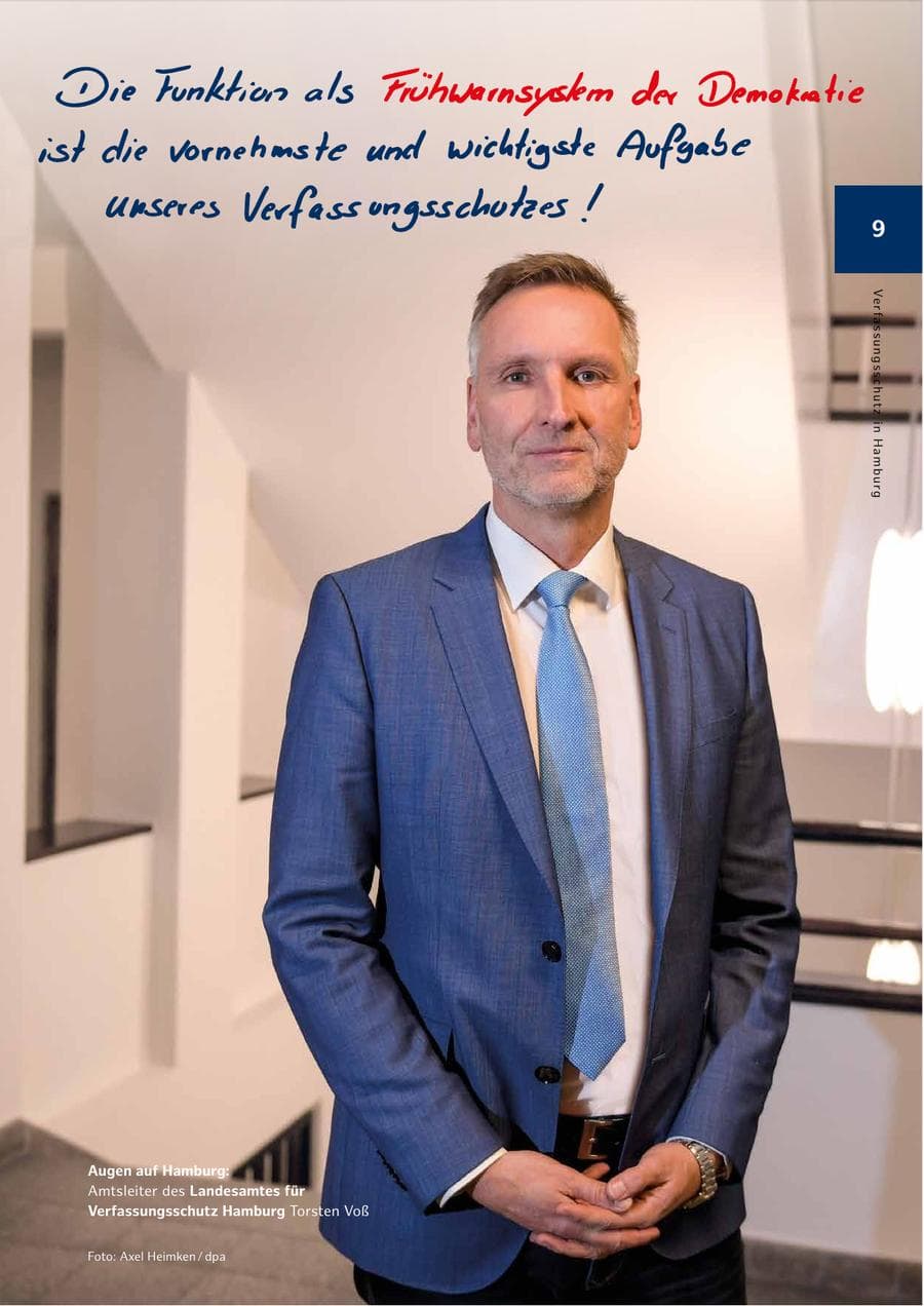 Seite 9 des Verfassungsschutzbericht 2022 Hamburg