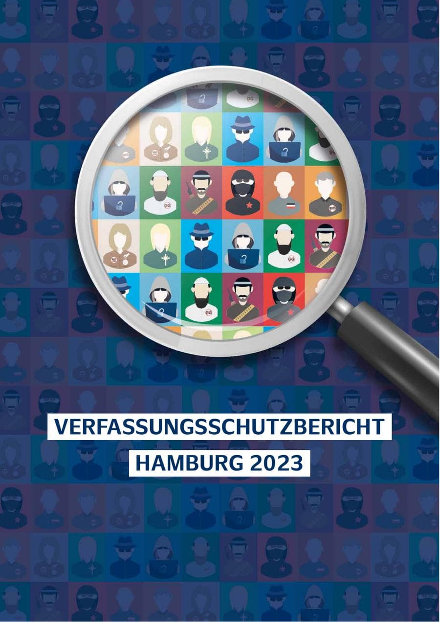 Seite 3 des Verfassungsschutzbericht 2023 Hamburg