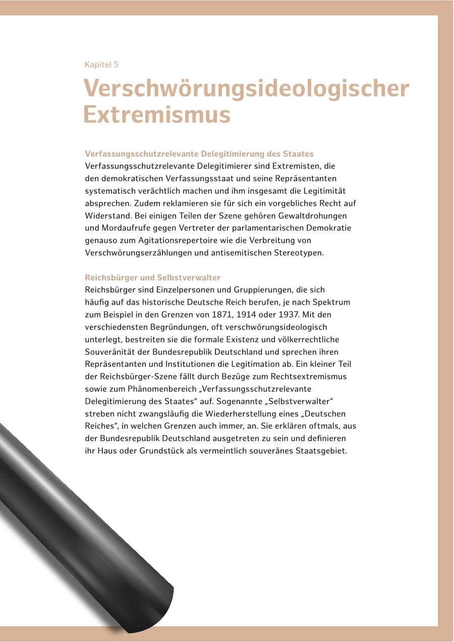 Seite 109 des Verfassungsschutzbericht 2024 Hamburg