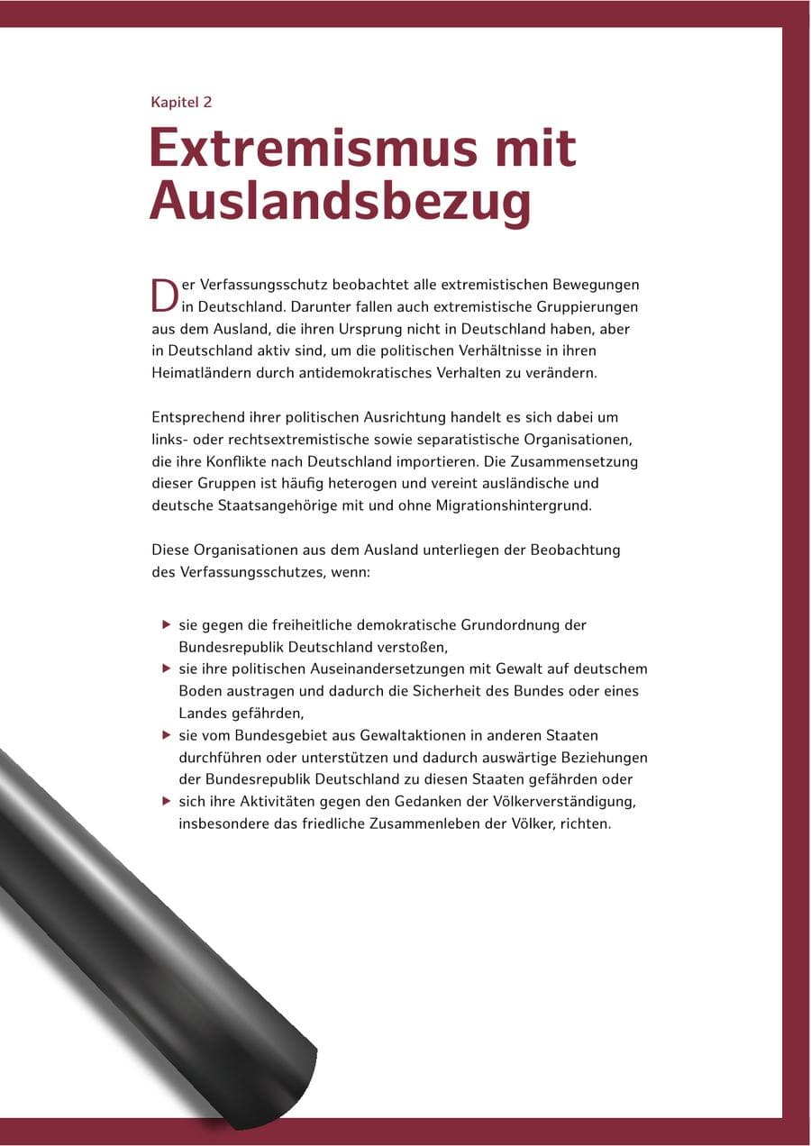 Seite 53 des Verfassungsschutzbericht 2025 Hamburg