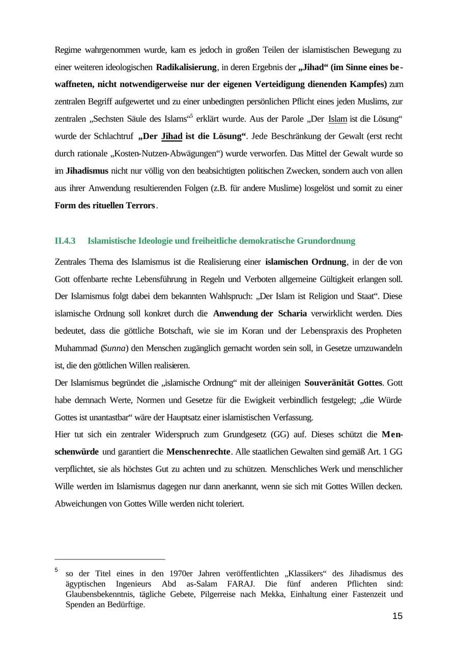 Seite 15 des Verfassungsschutzbericht 2003 Mecklenburg-Vorpommern