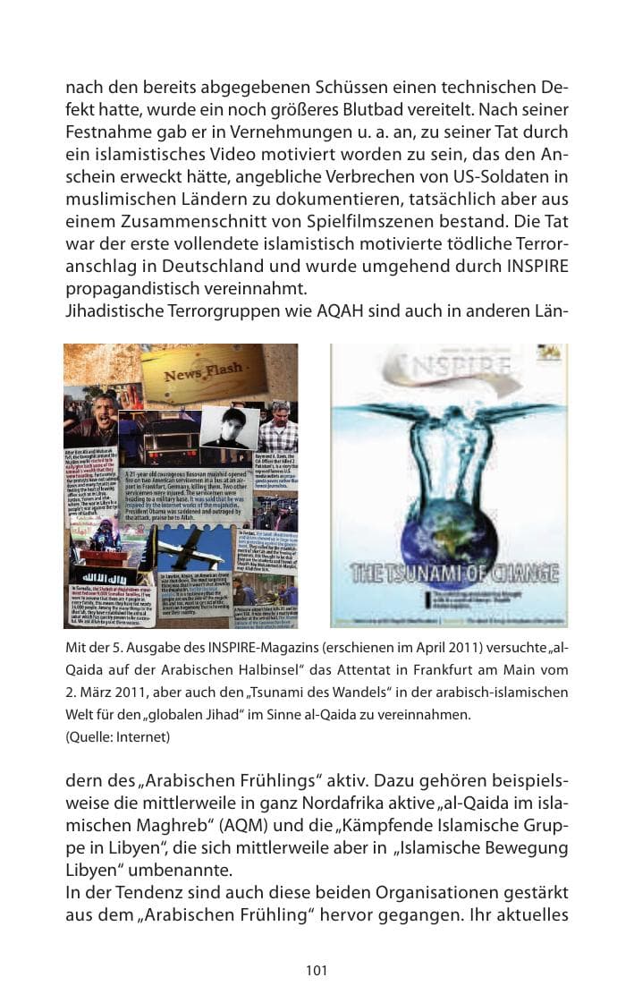 Seite 103 des Verfassungsschutzbericht 2011 Mecklenburg-Vorpommern