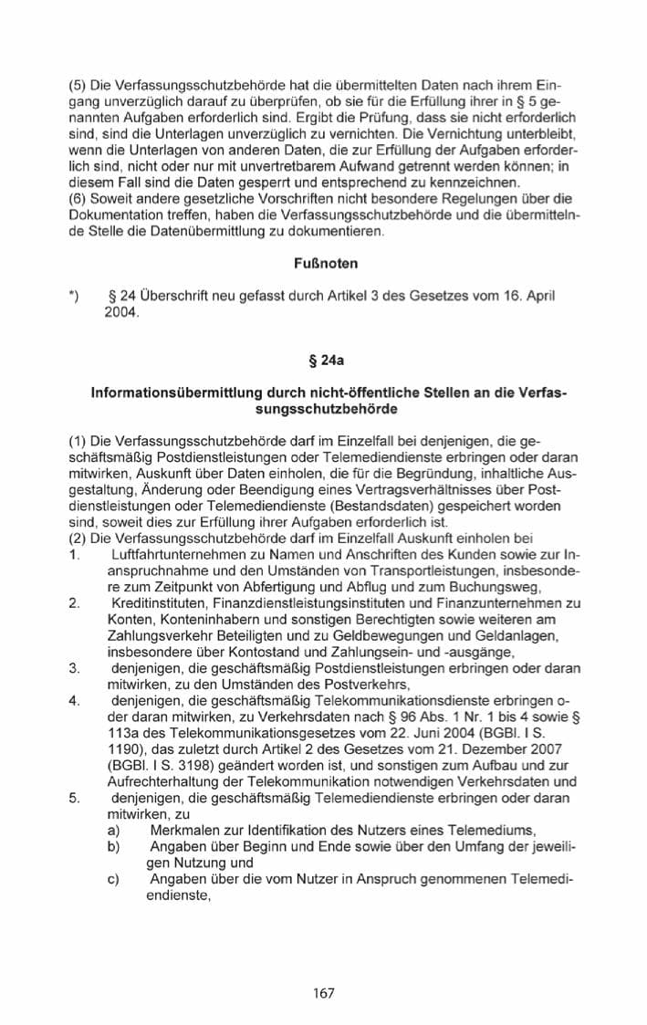 Seite 169 des Verfassungsschutzbericht 2013 Mecklenburg-Vorpommern