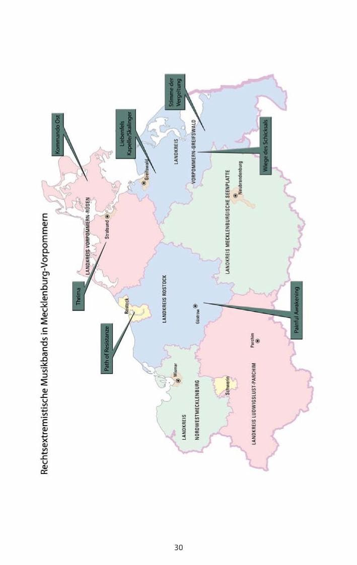 Seite 32 des Verfassungsschutzbericht 2013 Mecklenburg-Vorpommern