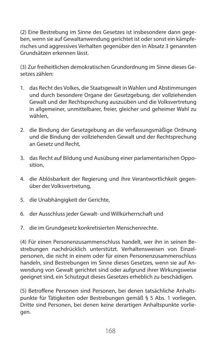 Seite 167 des Verfassungsschutzbericht 2016 Mecklenburg-Vorpommern