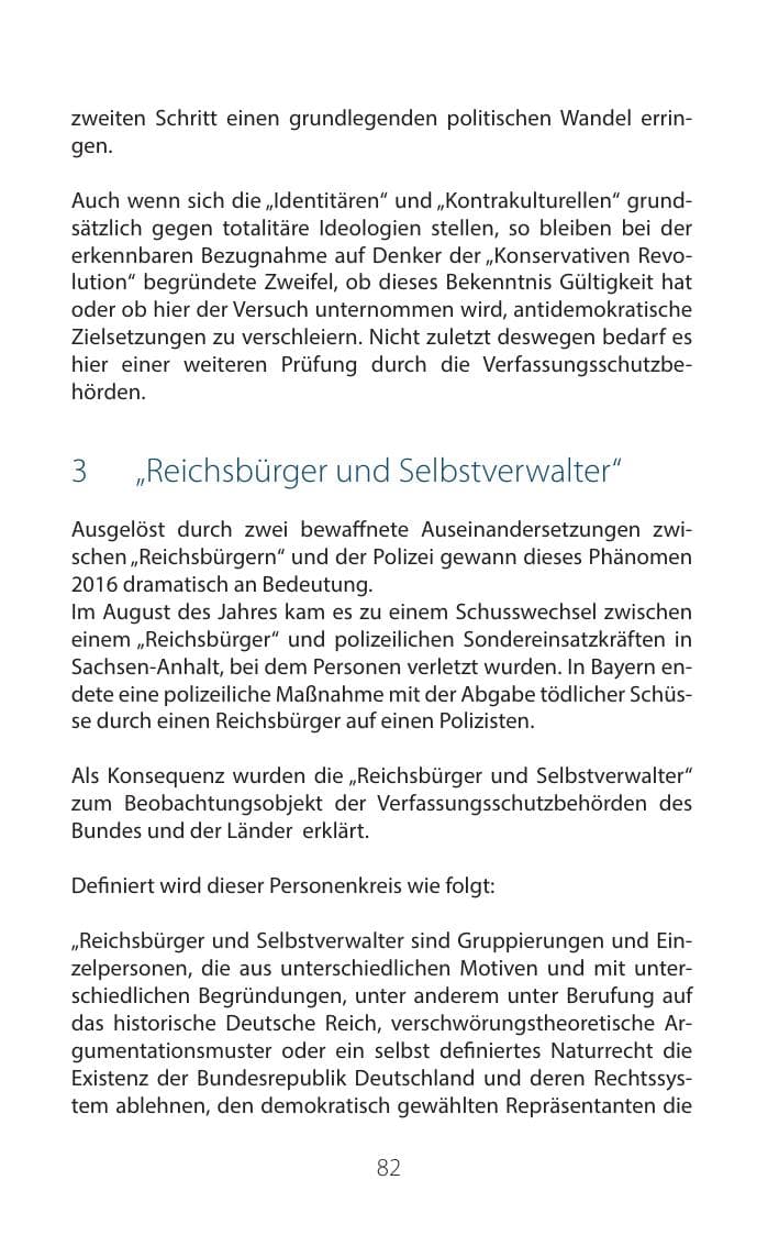 Seite 81 des Verfassungsschutzbericht 2016 Mecklenburg-Vorpommern