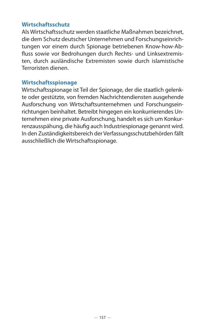 Seite 161 des Verfassungsschutzbericht 2017 Mecklenburg-Vorpommern