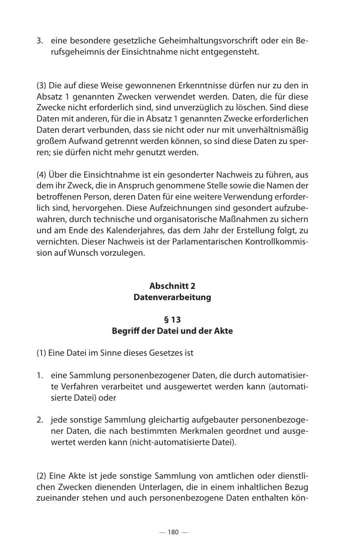 Seite 184 des Verfassungsschutzbericht 2017 Mecklenburg-Vorpommern