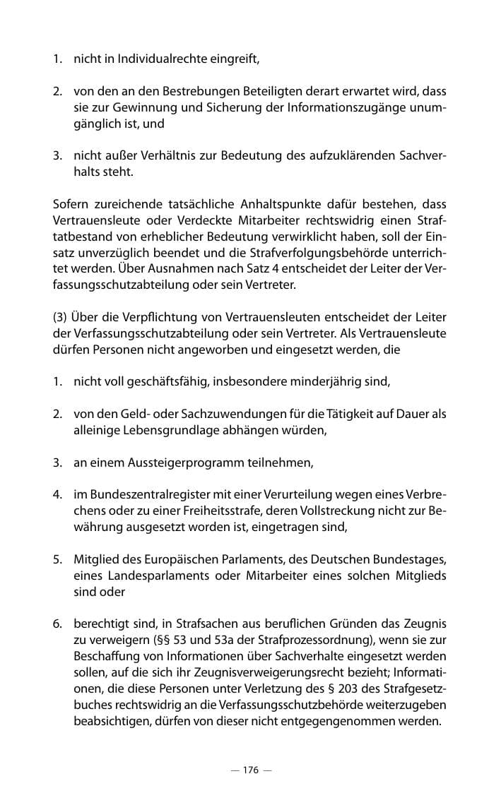 Seite 180 des Verfassungsschutzbericht 2018 Mecklenburg-Vorpommern