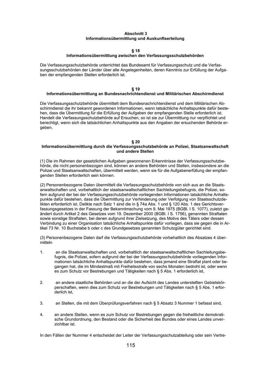 Seite 117 des Verfassungsschutzbericht 2020 Mecklenburg-Vorpommern