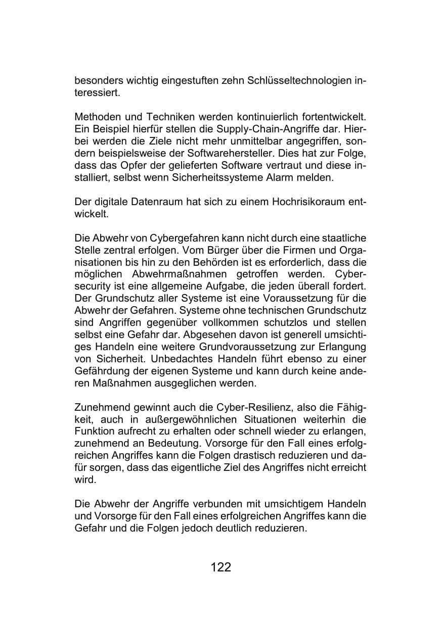 Seite 126 des Verfassungsschutzbericht 2021 Mecklenburg-Vorpommern