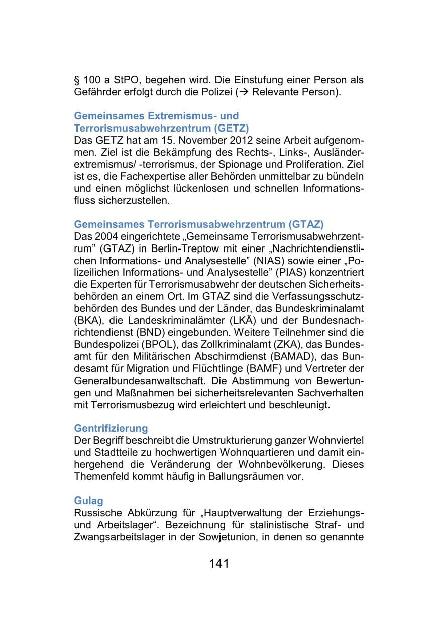 Seite 145 des Verfassungsschutzbericht 2021 Mecklenburg-Vorpommern