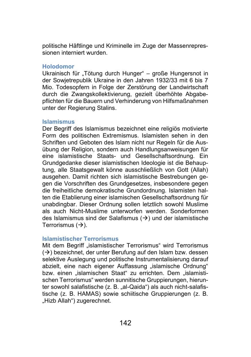 Seite 146 des Verfassungsschutzbericht 2021 Mecklenburg-Vorpommern