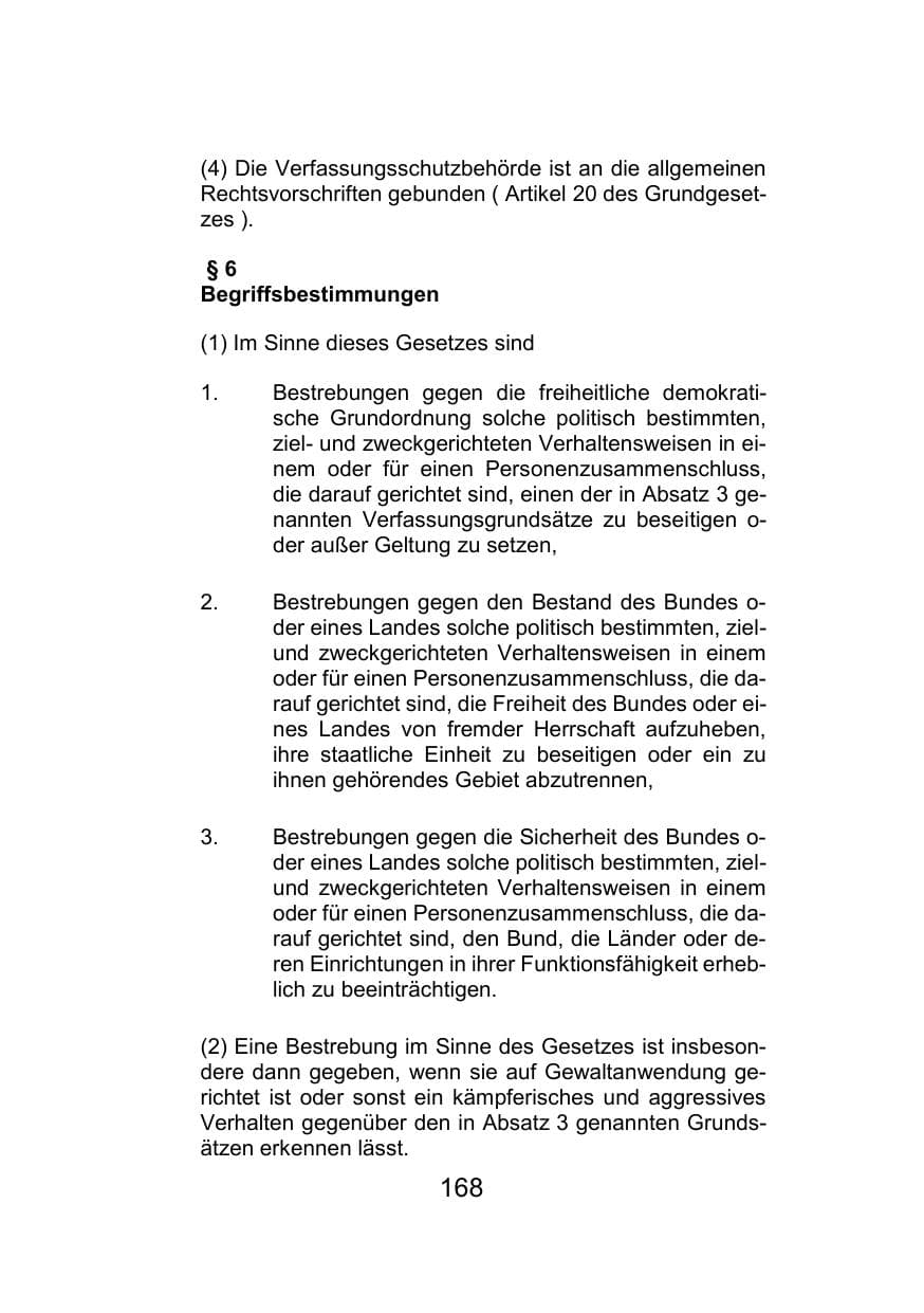 Seite 172 des Verfassungsschutzbericht 2021 Mecklenburg-Vorpommern