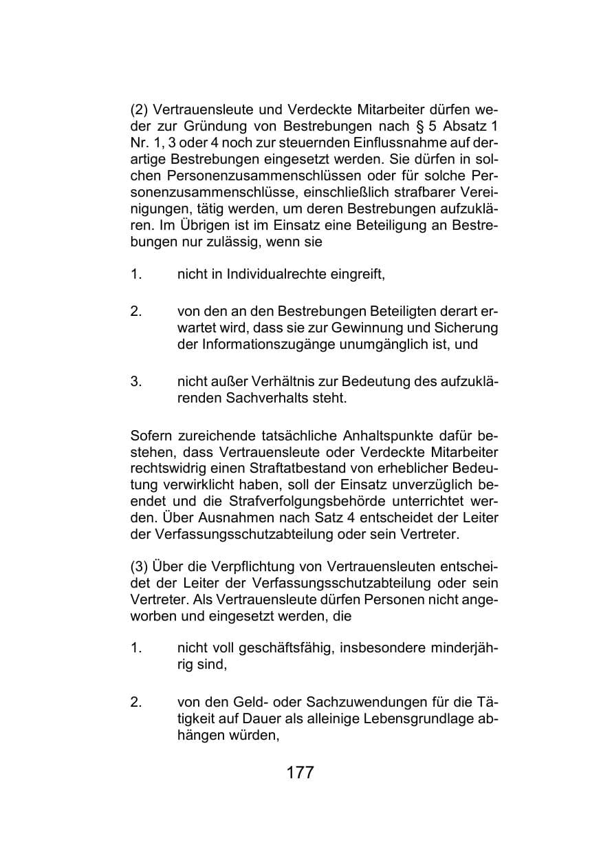 Seite 181 des Verfassungsschutzbericht 2021 Mecklenburg-Vorpommern