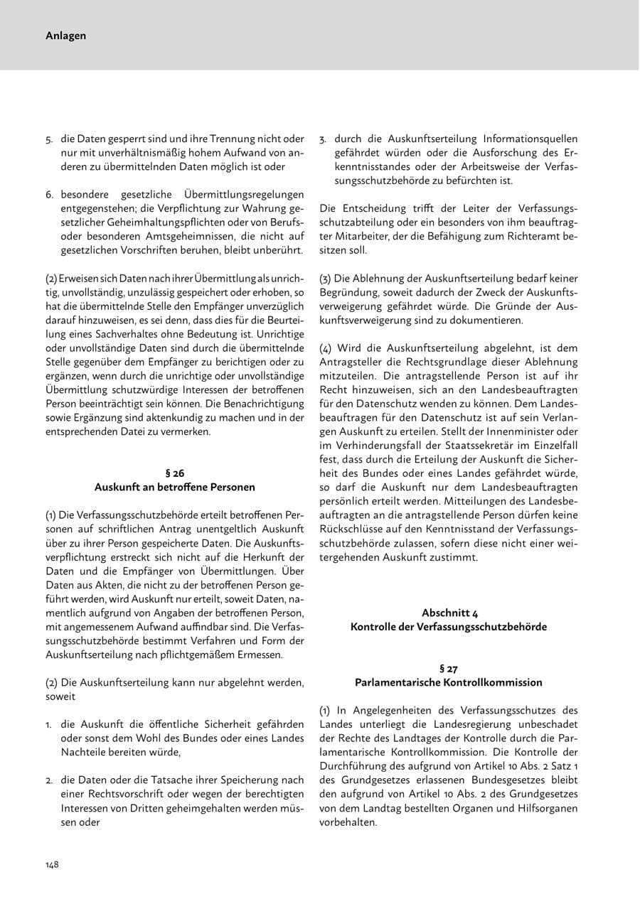 Seite 150 des Verfassungsschutzbericht 2022 Mecklenburg-Vorpommern